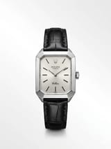 Silver Rectangular Dress Watch thumbnail 1
