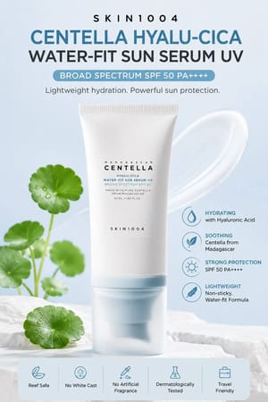 Madagascar Centella Hyalu-Cica Water-Fit Sun Serum UV