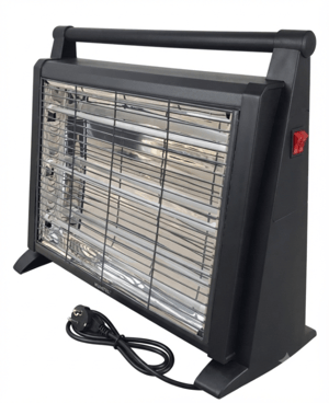 3-Bulb Infrared Room Heater (1800W)