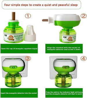 Electric Safe Mosquito Repellent (Natural Plant Formula) - alternate view