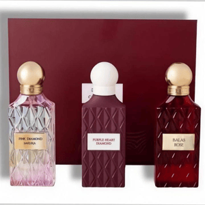 Maroon Diamond Set (75 ml × 3) by IBRAQ