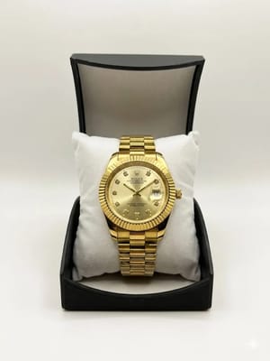 Gold Luxury Dress Watch