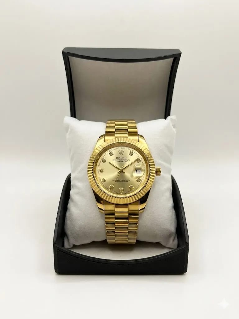 Gold Luxury Dress Watch